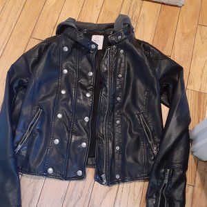 Free People MOTO BOMBER (NWOT)